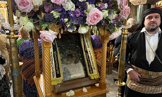 Το σύμβολο του Ποντιακού Ελληνισμού θα παραμείνει στον Ναό έως τις 16 Δεκεμβρίου 2023.